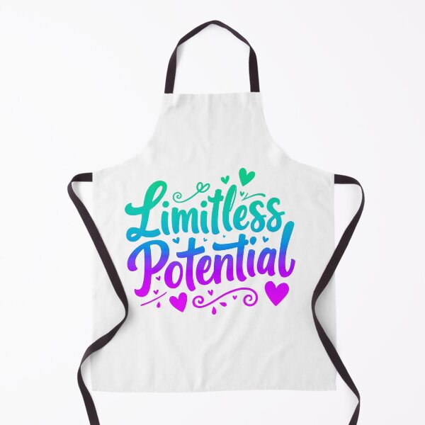 Item preview, Limitless Potential Inspirational Quote designed and sold by ThreeftlyPicks.