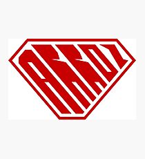 Arroz SuperEmpowered (Red) Photographic Print
