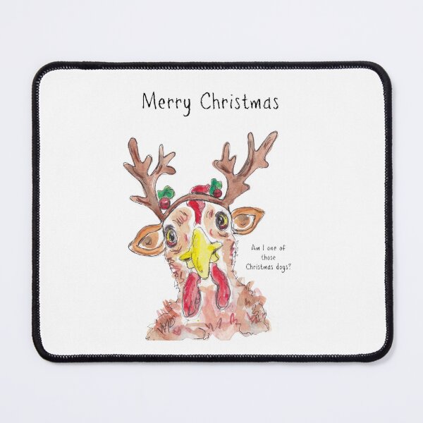 Item preview, Merry Christmas - Reindeer Chicken designed and sold by Jen Payne.