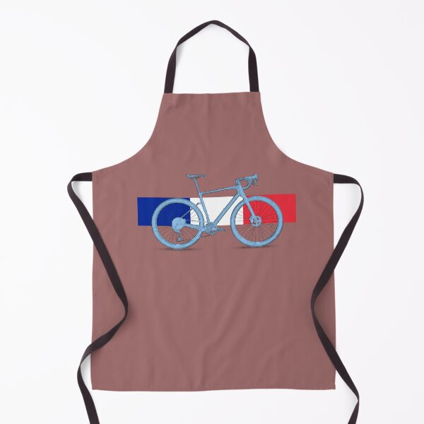 Artikelvorschau, Gravelbike mit französischer Flagge entworfen und verkauft von Gravelymas.