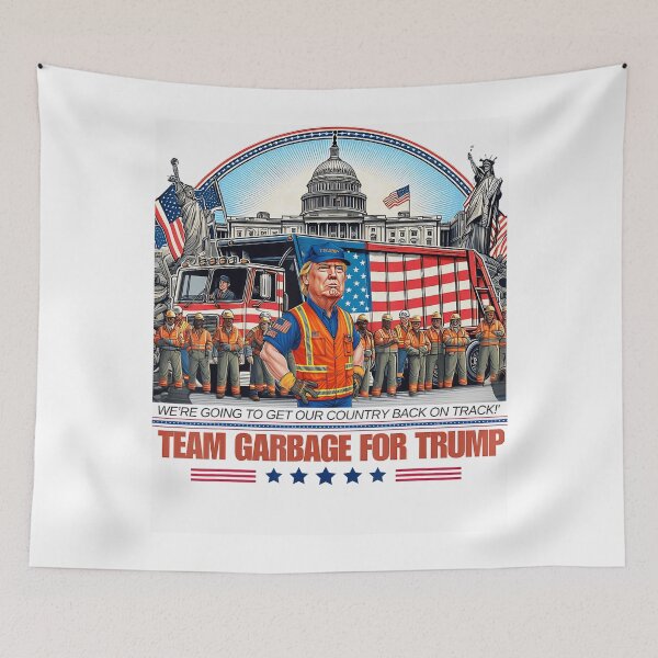Item preview, Garbage For Team Grabge Vote Garbage Truck designed and sold by NetlandWewerka.