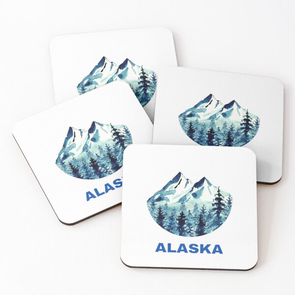 Item preview, Alaskan mountains designed and sold by StonePine.