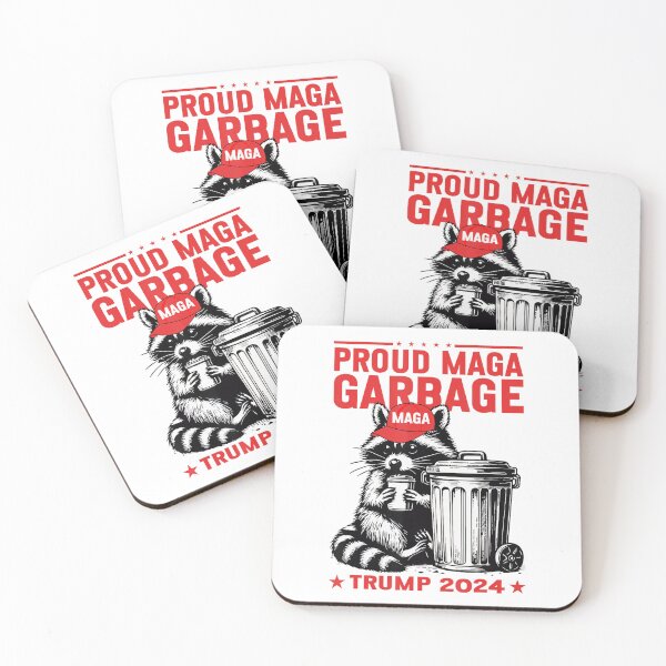 Item preview, Proud Garbage 2024 Supporter Raccoon designed and sold by NetlandWewerka.