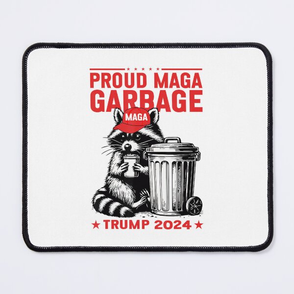 Item preview, Proud Garbage 2024 Supporter Raccoon designed and sold by NetlandWewerka.