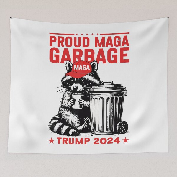 Item preview, Proud Garbage 2024 Supporter Raccoon designed and sold by NetlandWewerka.