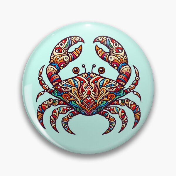 Item preview, Patterned crab designed and sold by Rocklights.