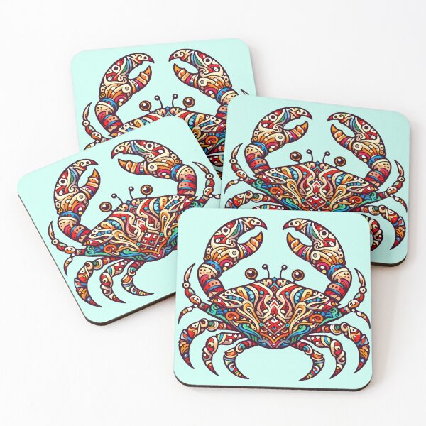 Item preview, Patterned crab designed and sold by Rocklights.