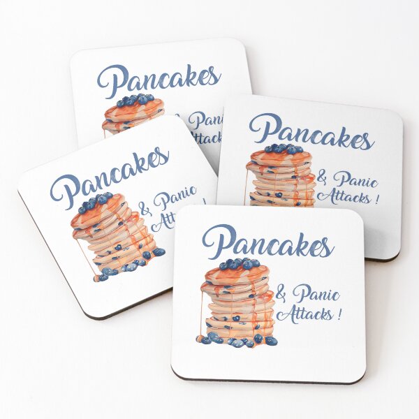 Item preview, Pancakes And Panic Attacks Breakfast Humor Lover designed and sold by spirorinin.