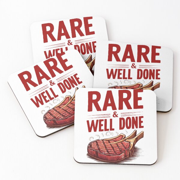 Item preview, Steak Lover Gift | Rare & Well Done | Food Humor designed and sold by TheMerchCompeny.