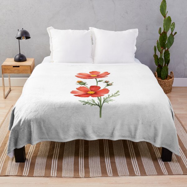 Item preview, Red Cosmos (Cosmos sulphureus) designed and sold by HOMETOWN86.