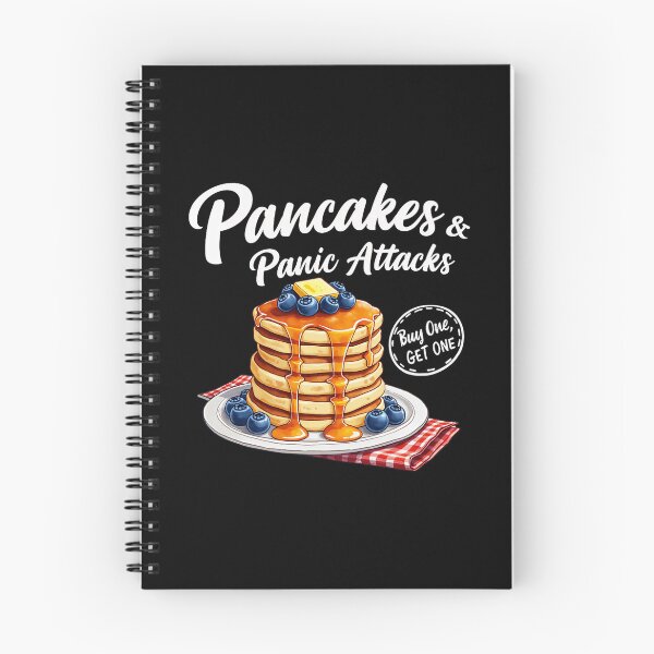 Item preview, Pancakes And Panic Attacks Breakfast Lovers designed and sold by spirorinin.