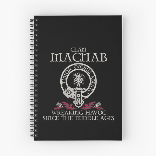 Artikelvorschau, Clan Macnab 2 Wappen schottischer Nachname Tartan Distel Vintage entworfen und verkauft von Clan1093.