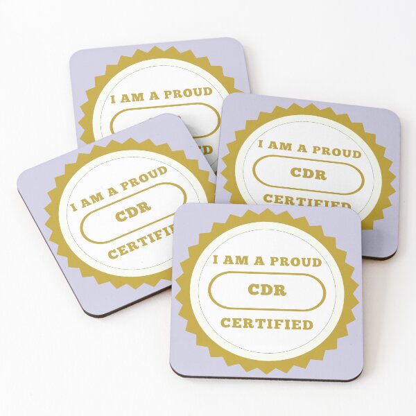 Item preview, Proud CDR Certified - Certified Diversity Recruiter from AIRS now ADP designed and sold by kesuzz.