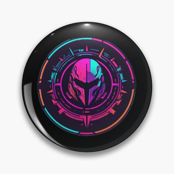 Item preview, Cyber Spartan, Circular Logo, Cyberpunk designed and sold by Burn-Ego.