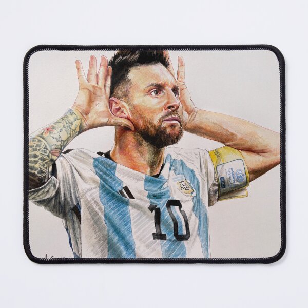 Item preview, Messi designed and sold by raquelgarciaart.