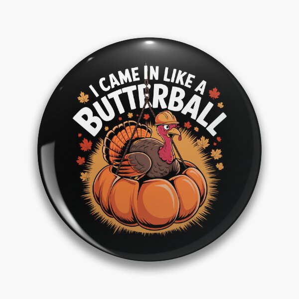 Item preview, Funny Thanksgiving Butterball Turkey Pumpkin Design Fall  designed and sold by w1ckerman.