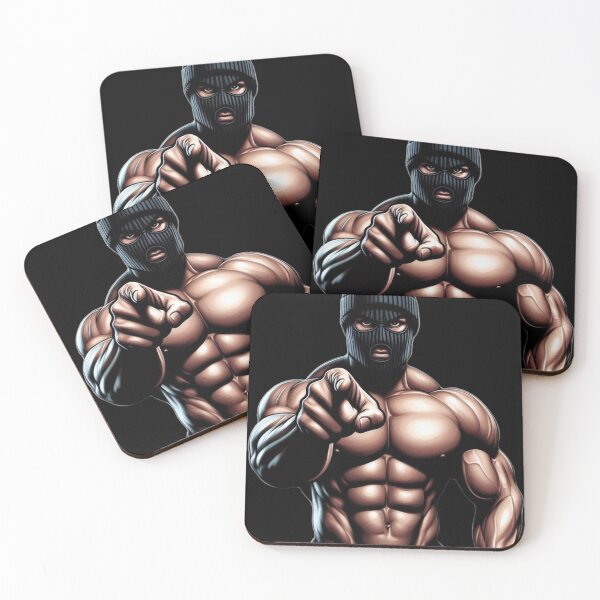 Item preview, Muscular Masked Man designed and sold by GeneralDaily.