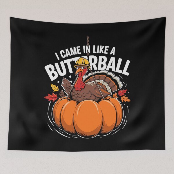 Item preview, Funny Thanksgiving Butterball Turkey Pumpkin Design Fall  designed and sold by w1ckerman.