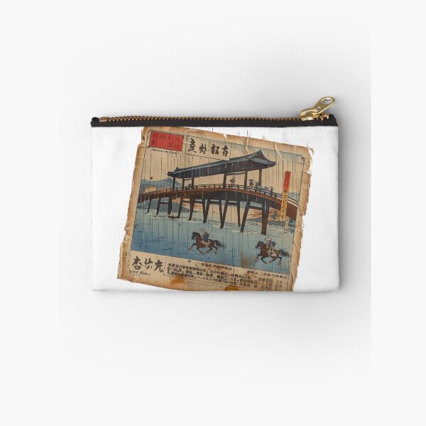 Item preview, One Hundred Famous Views of Edo "Shower over the Great Bridge" designed and sold by edisonnn.