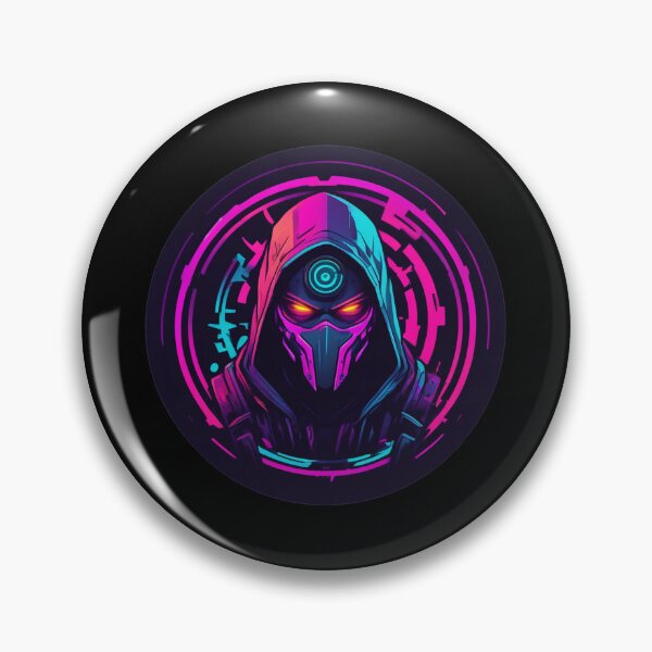 Item preview, Cyber Ninja, Circular Logo, Cyberpunk designed and sold by Burn-Ego.