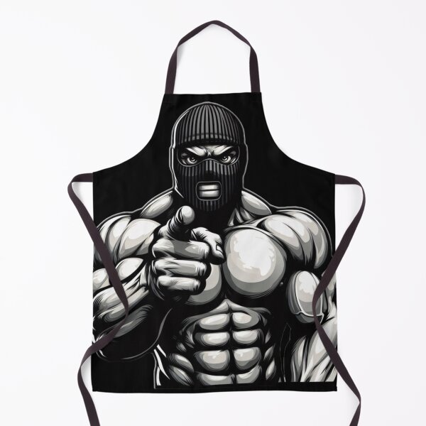 Item preview, Masked Muscular Man designed and sold by GeneralDaily.