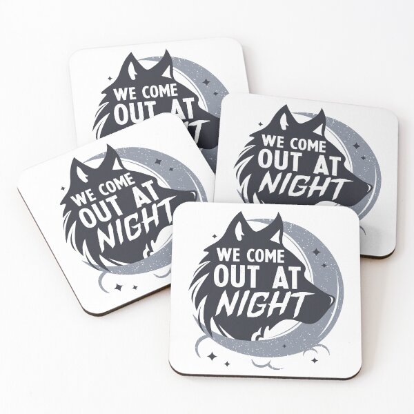 Item preview, We Come Out At Night designed and sold by ChemicalXShop.