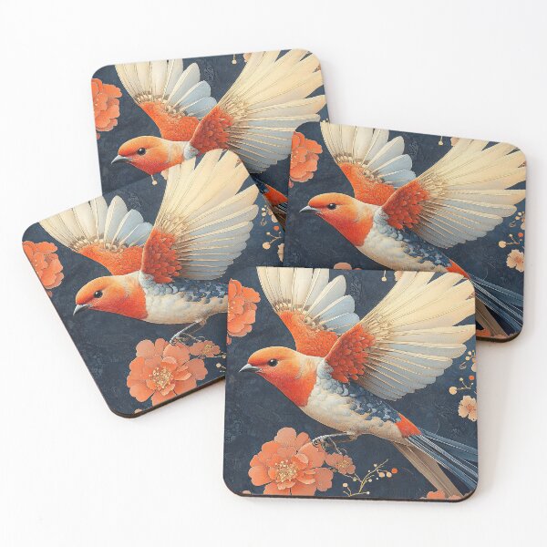 Item preview, William Morris "Nature's Melody: A Bird in Morris's Design" designed and sold by ArtHouseNiklas.