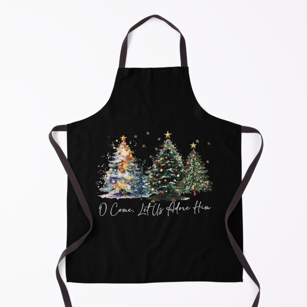 Item preview, Oh Come Let Us Adore Him Christmas Trees designed and sold by Arfurneauxt.