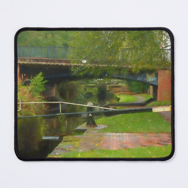 Artikelvorschau, Digitales Ölgemälde der Wasserstraße Caldon Canal entworfen und verkauft von RobThorley.