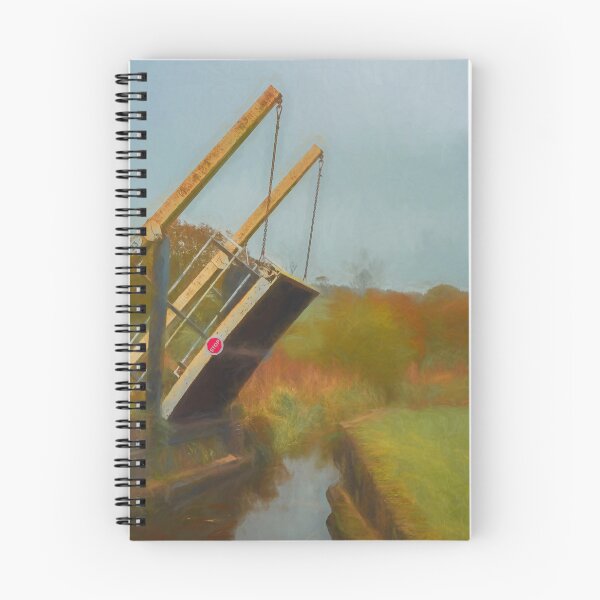 Item preview, Caldon Canal waterway digital oil painting designed and sold by RobThorley.