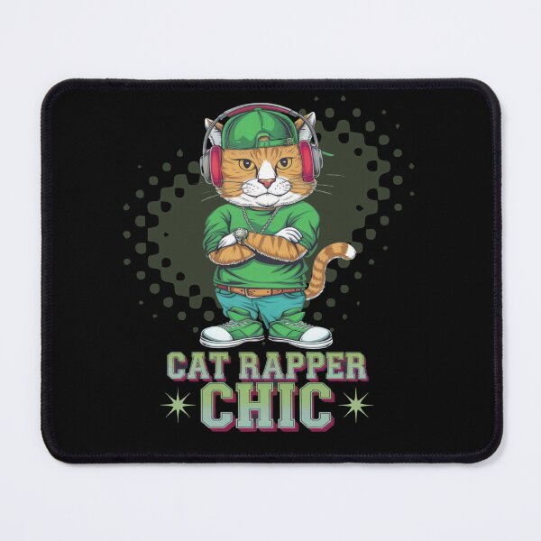 Item preview, Cat rapper chic - Rap cat- Rapping cat - Catventurer - Cat tastie - Meow tastic designed and sold by JansenGS.