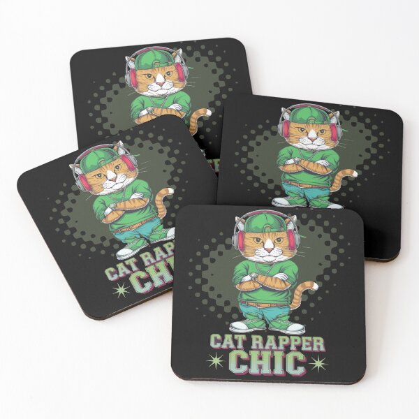 Item preview, Cat rapper chic - Rap cat- Rapping cat - Catventurer - Cat tastie - Meow tastic designed and sold by JansenGS.