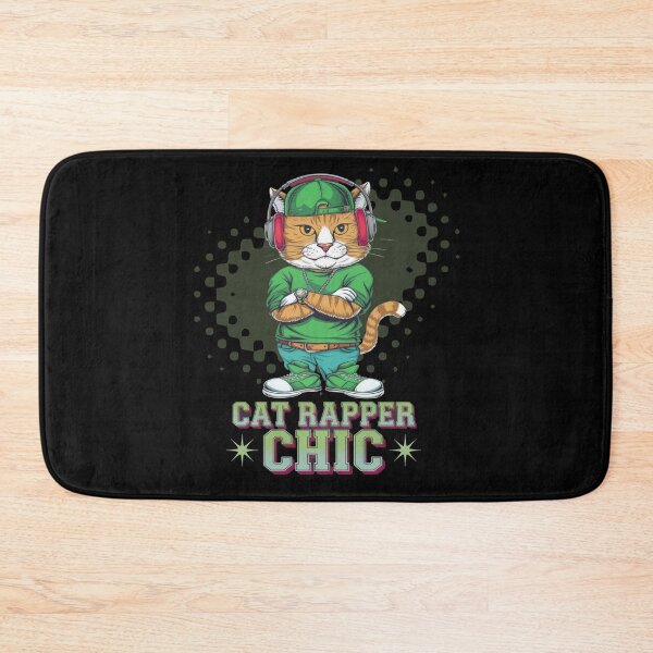 Item preview, Cat rapper chic - Rap cat- Rapping cat - Catventurer - Cat tastie - Meow tastic designed and sold by JansenGS.