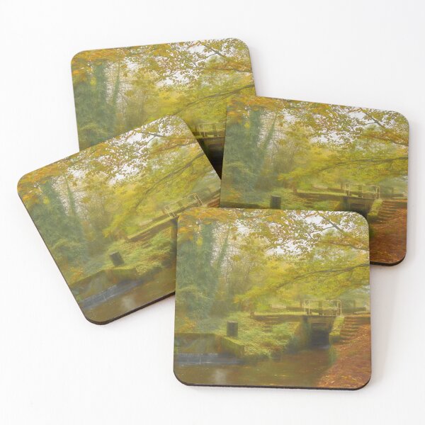 Item preview, Caldon Canal waterway digital oil painting designed and sold by RobThorley.