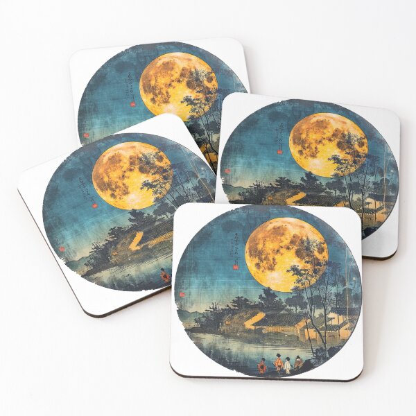Item preview, One Hundred Famous Views of Edo "Akizuki at Takanawa" designed and sold by edisonnn.