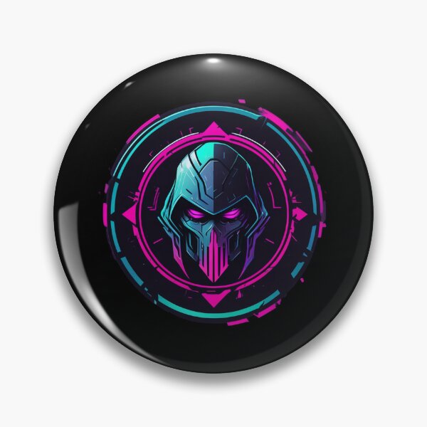 Item preview, Cyber Warrior, Circular Logo, Cyberpunk designed and sold by Burn-Ego.
