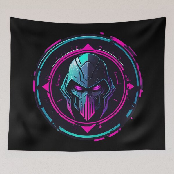 Item preview, Cyber Warrior, Circular Logo, Cyberpunk designed and sold by Burn-Ego.