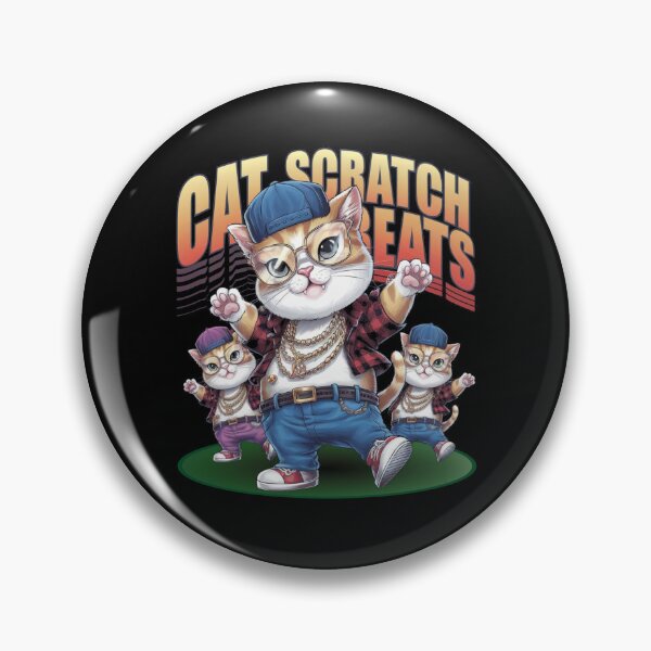 Item preview,  Cat rapper chic - Rap cat- Rapping cat - Catventurer - Cat tastie - Meow tastic designed and sold by JansenGS.