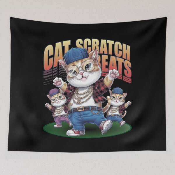 Item preview,  Cat rapper chic - Rap cat- Rapping cat - Catventurer - Cat tastie - Meow tastic designed and sold by JansenGS.