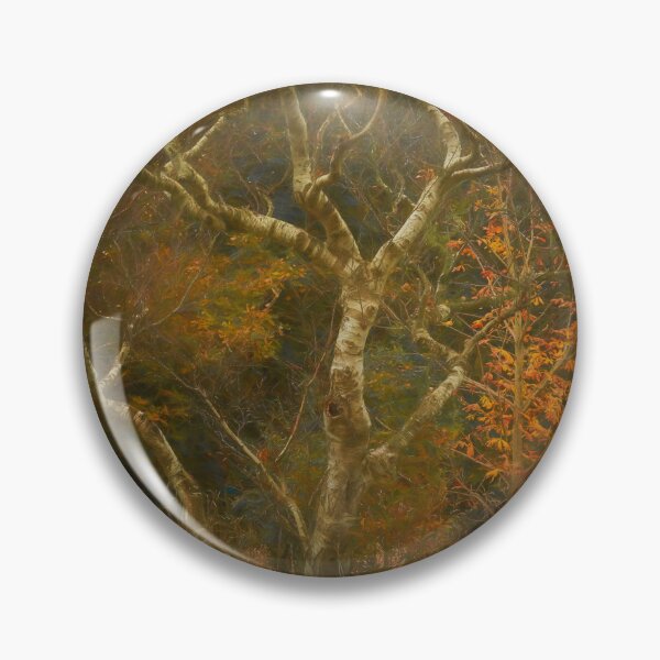 Item preview, Silver Birch tree with autumn fall leaf colours designed and sold by RobThorley.