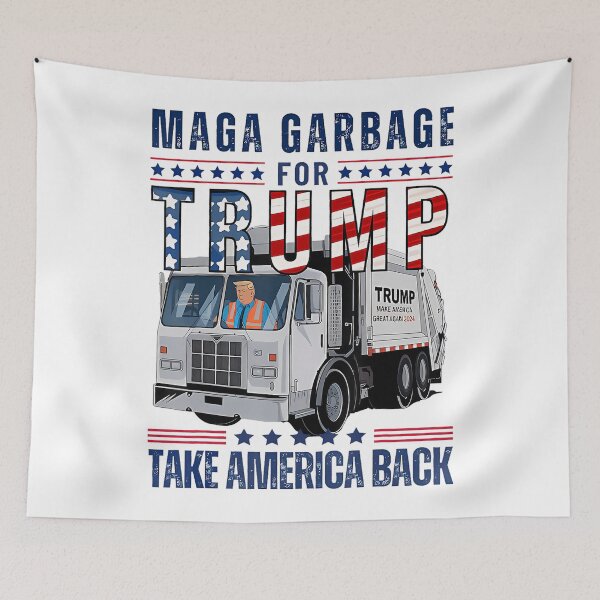 Item preview, Proud Garbage Supporter Garbage Truck designed and sold by NetlandWewerka.