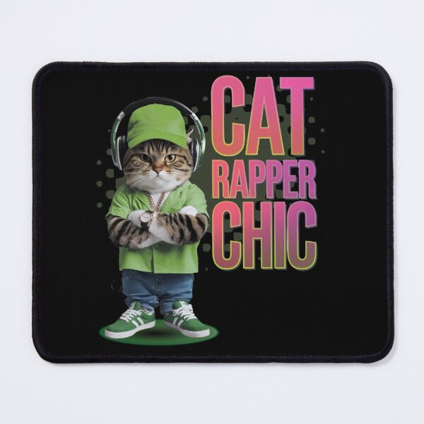 Item preview, Cat rapper chic - Rap cat- Rapping cat - Catventurer - Cat tastie - Meow tastic designed and sold by JansenGS.
