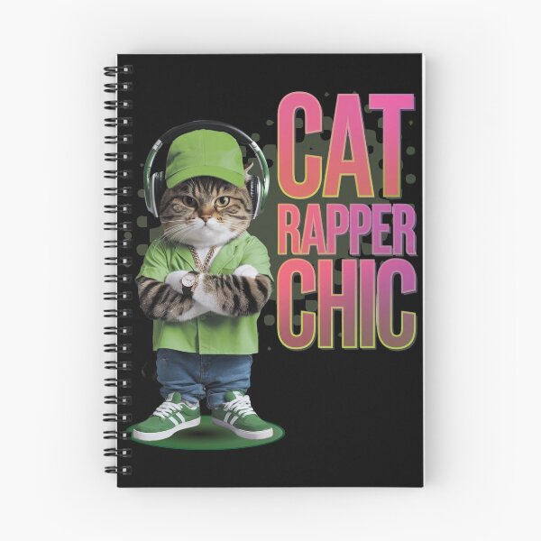 Item preview, Cat rapper chic - Rap cat- Rapping cat - Catventurer - Cat tastie - Meow tastic designed and sold by JansenGS.