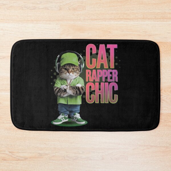 Item preview, Cat rapper chic - Rap cat- Rapping cat - Catventurer - Cat tastie - Meow tastic designed and sold by JansenGS.