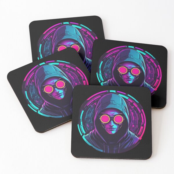 Item preview, Cyberpunk Hacker, Circular Logo, Cyberpunk designed and sold by Burn-Ego.