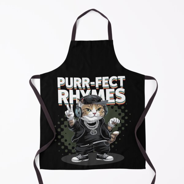 Item preview, Purr-fect rhymes - Rap cat- Rapping cat - Catventurer - Cat tastie - Meow tastic designed and sold by JansenGS.