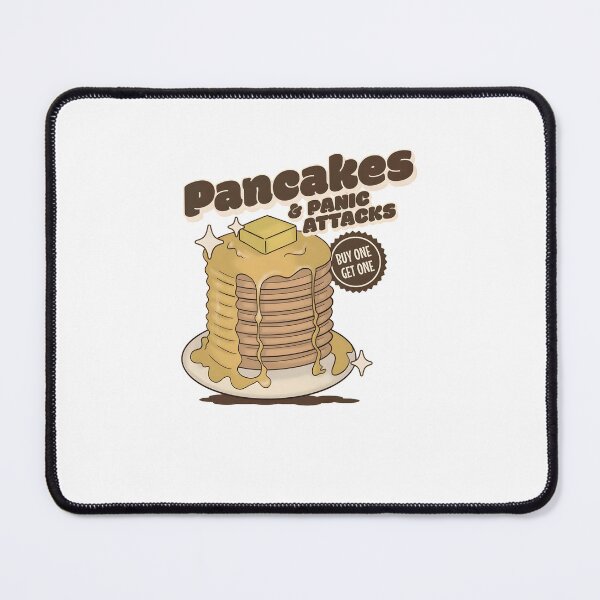 Item preview, Pancakes And Panic Attacks Diner Mental Health Anxiety designed and sold by spirorinin.