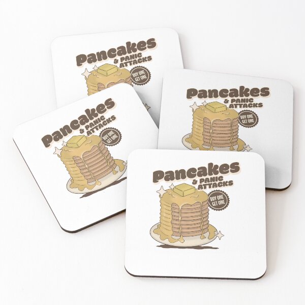 Item preview, Pancakes And Panic Attacks Diner Mental Health Anxiety designed and sold by spirorinin.