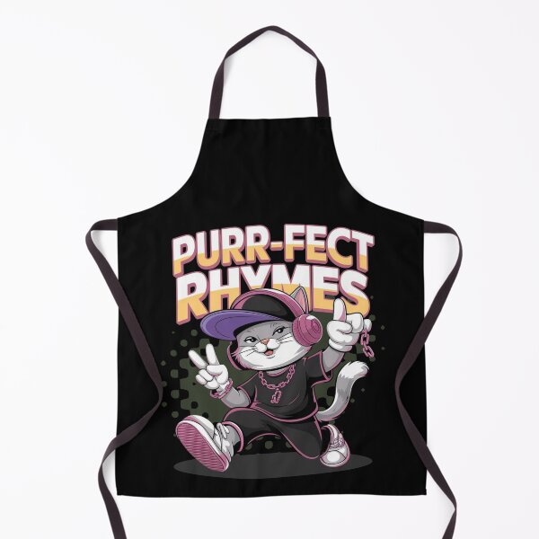 Item preview, Purr-fect rhymes - Hip hop cat- Rapping cat - Catventurer - Cat tastie - Meow tastic designed and sold by JansenGS.