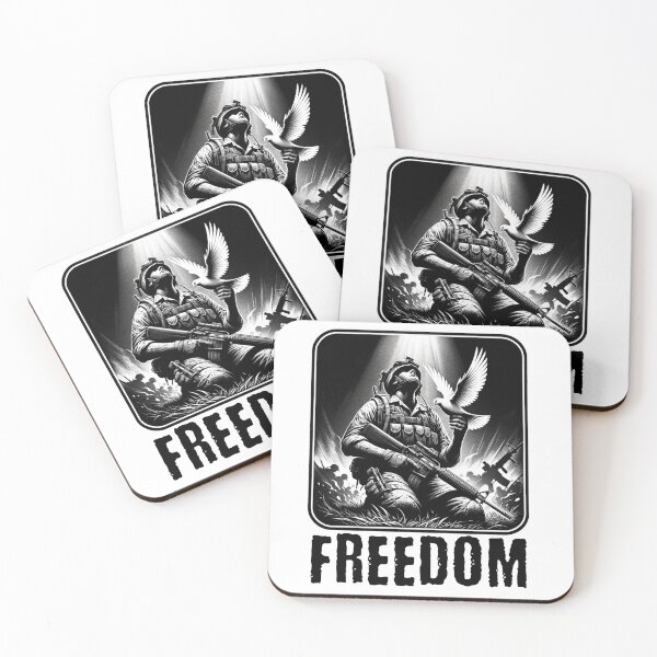 Item preview, The soldiers fight for freedom. designed and sold by NangKittipong.